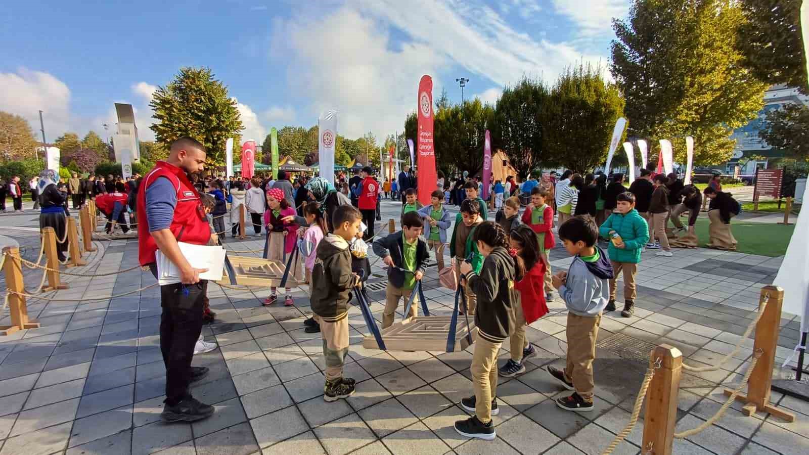 Geleneksel oyunlar tırı Düzce’de
