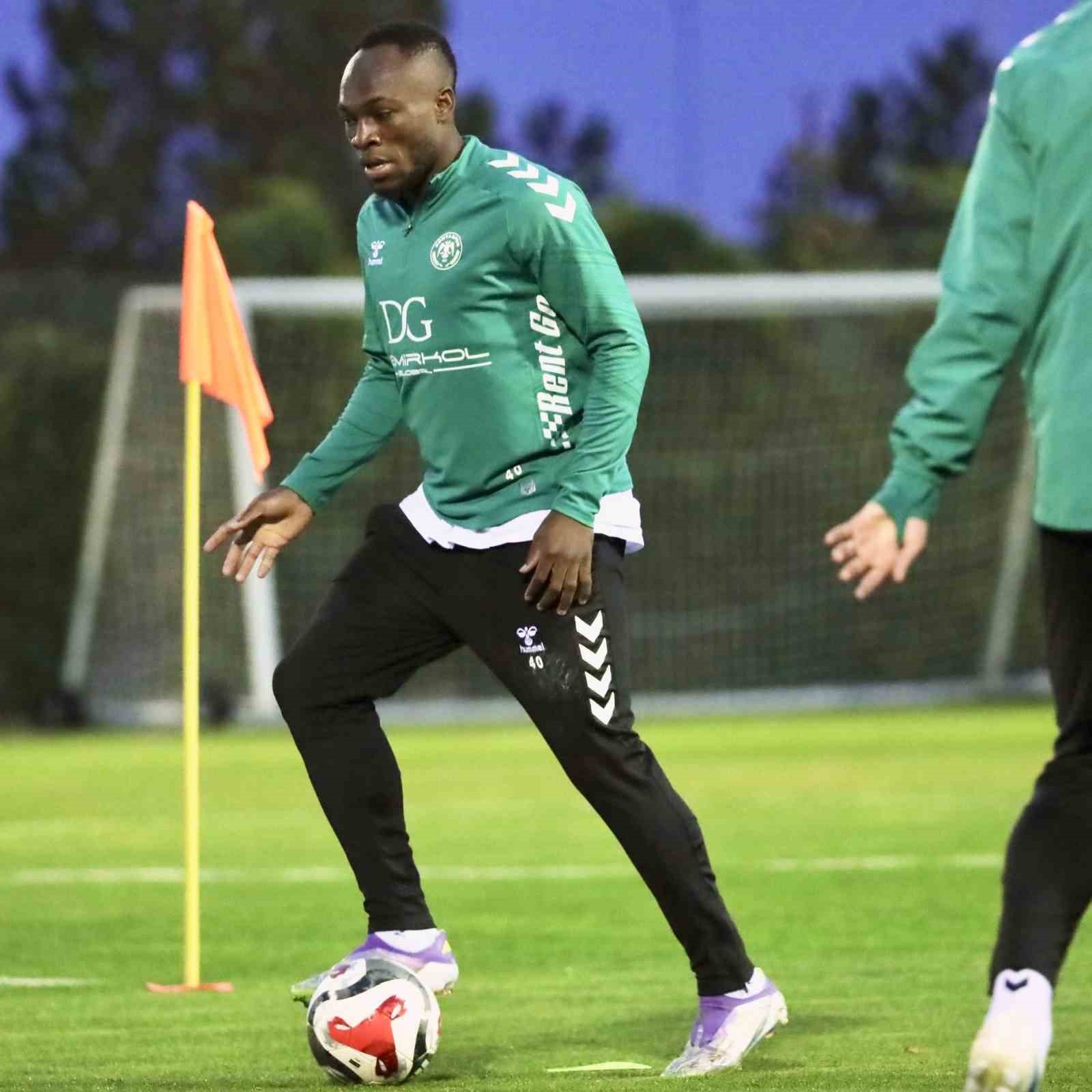 Konyaspor, Beşiktaş maçının hazırlıklarını sürdürdü
