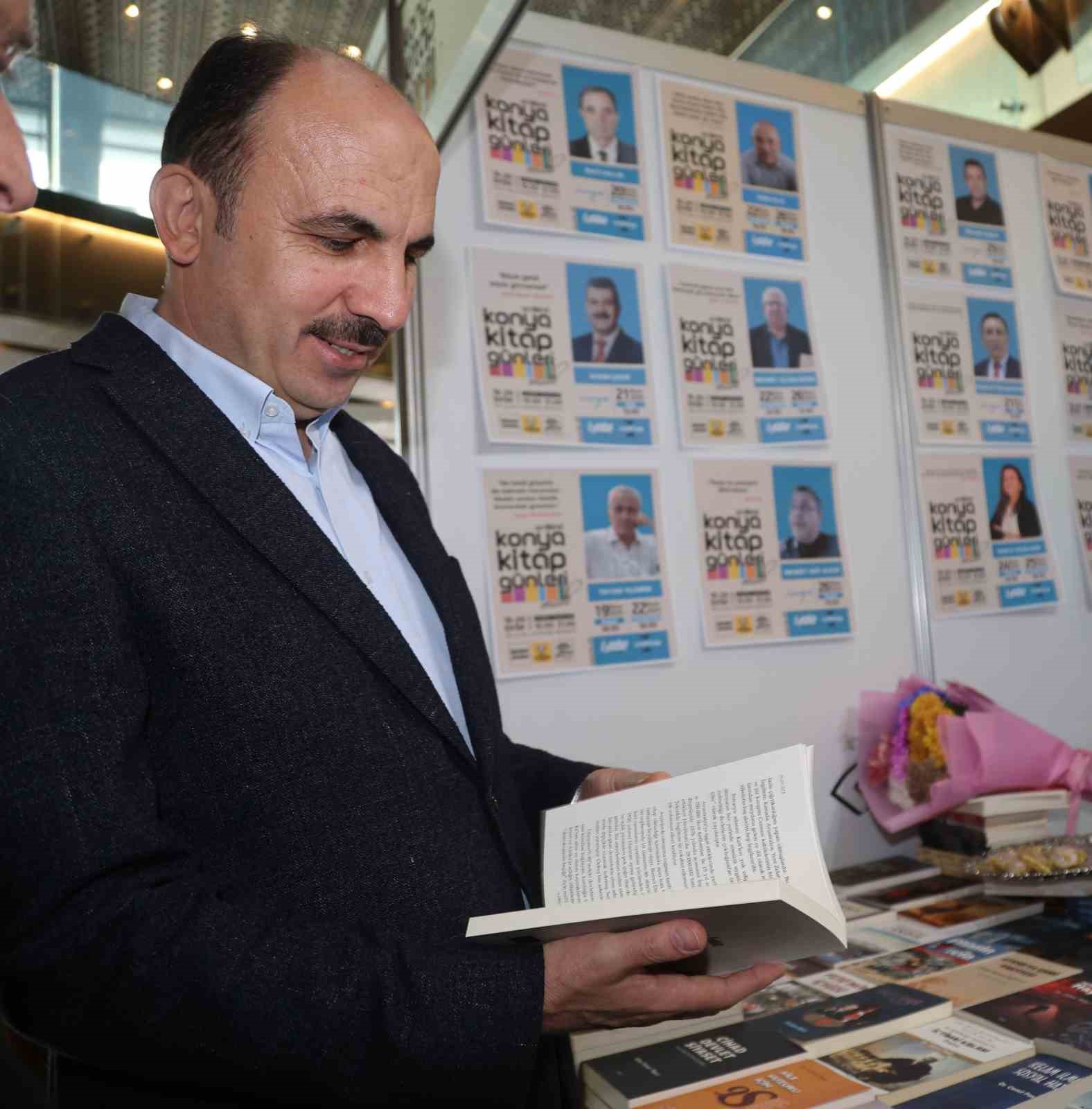 Başkan Altay t&uuml;m kitapseverleri 12. Konya Kitap G&uuml;nleri&rsquo;ne davet etti
