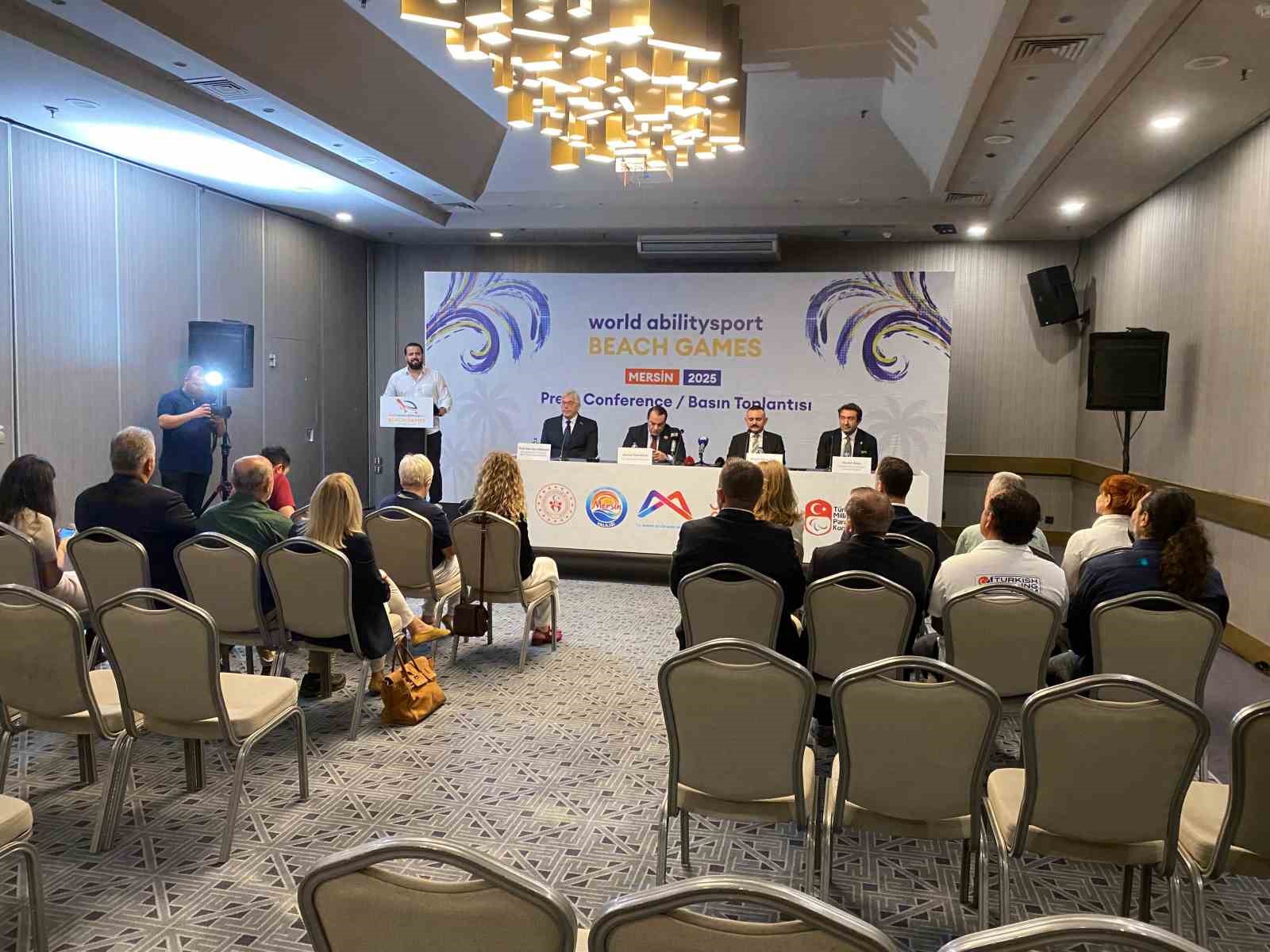 Mersin, &lsquo;D&uuml;nya Bedensel Engelliler Plaj Oyunları&rsquo;na ev sahipliği yapacak
