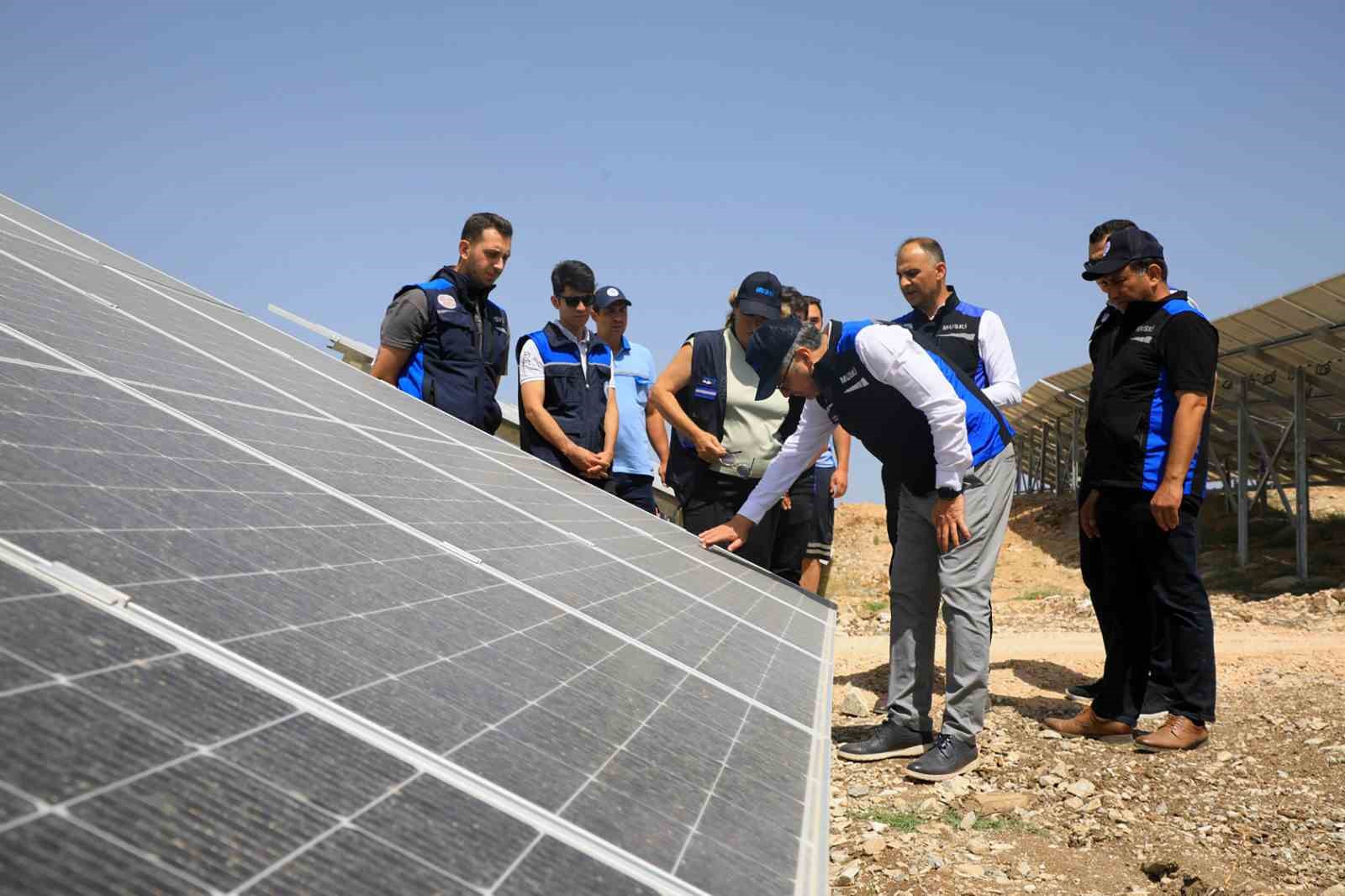 MUSKİ, enerjisini G&uuml;neşten alıyor
