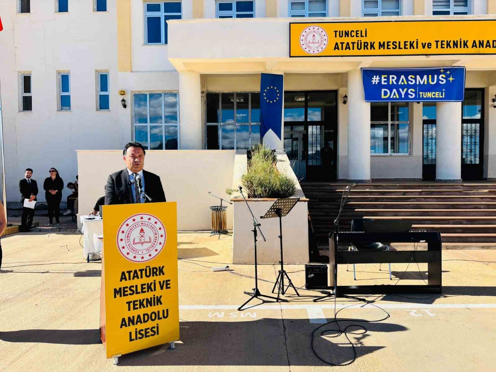 Tunceli&rsquo;de Erasmusdays etkinlikleri coşkuyla kutlandı
