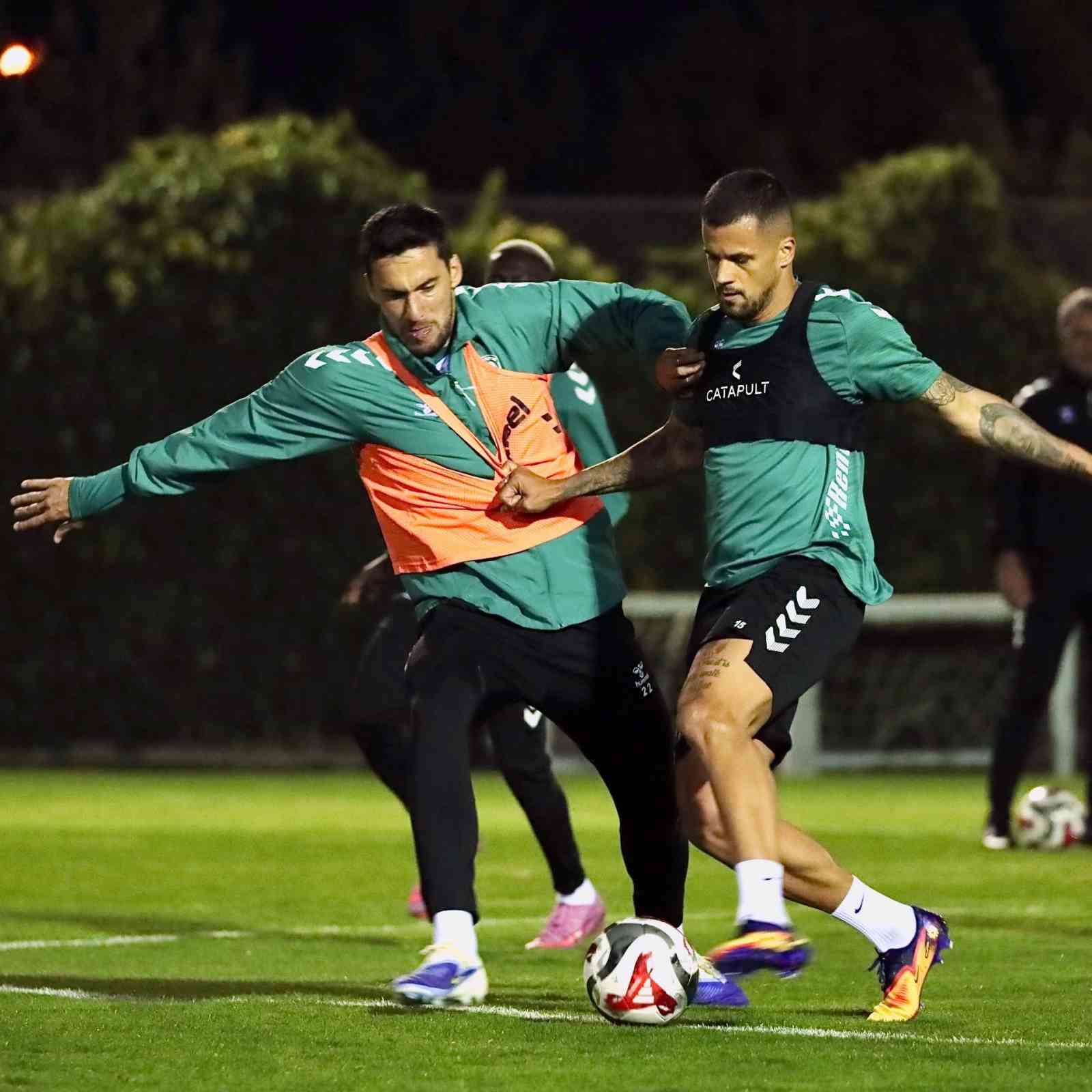 Konyaspor, Beşiktaş maçının hazırlıklarını sürdürdü