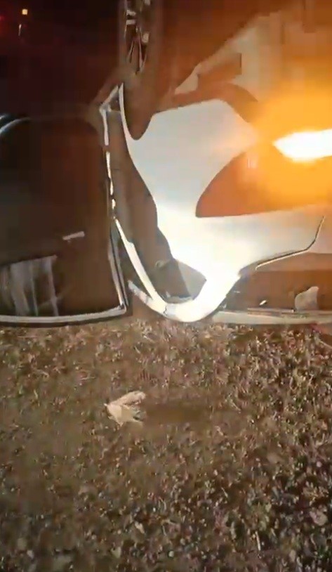 Siirt’te otomobil takla attı: 2 yaralı