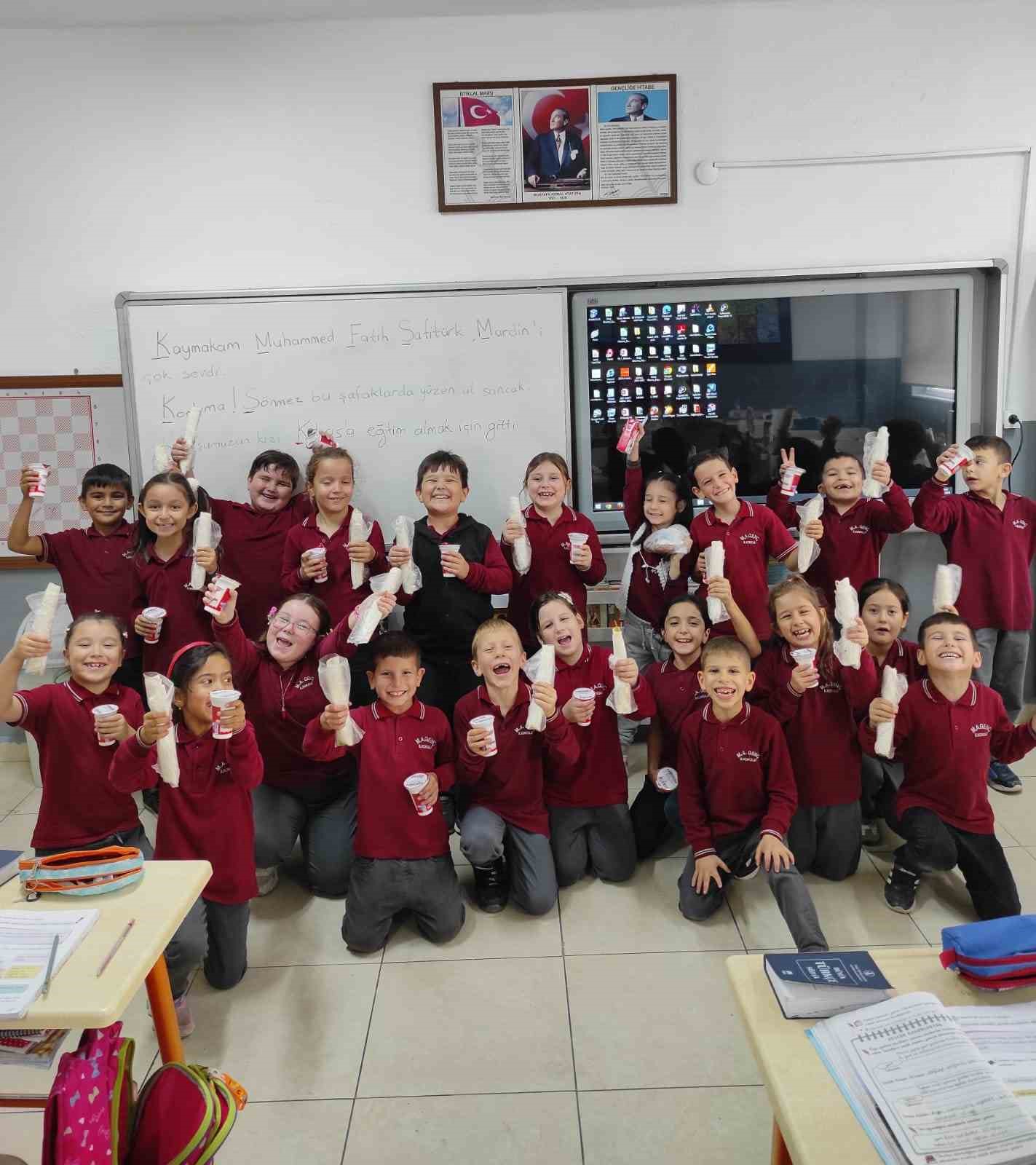 Mehmet Ahmet Gen&ccedil; İlkokulu&rsquo;ndan &ouml;ğrencilere &ccedil;iğk&ouml;fte s&uuml;rprizi
