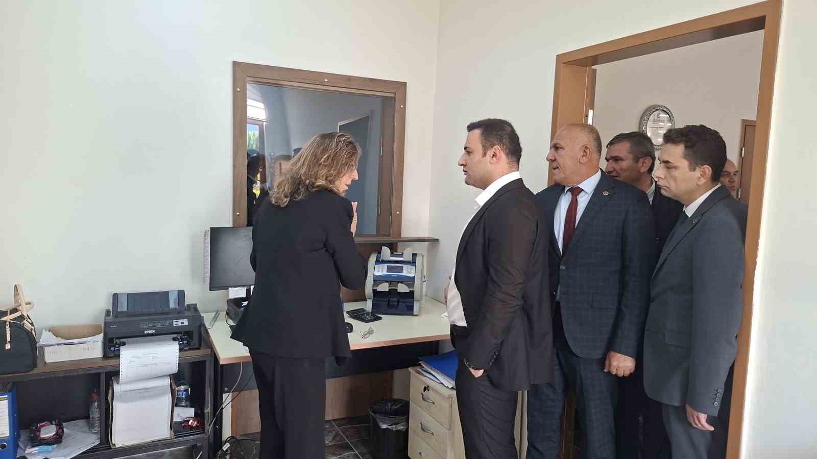 Hisarcık vergi dairesi hizmete a&ccedil;ıldı
