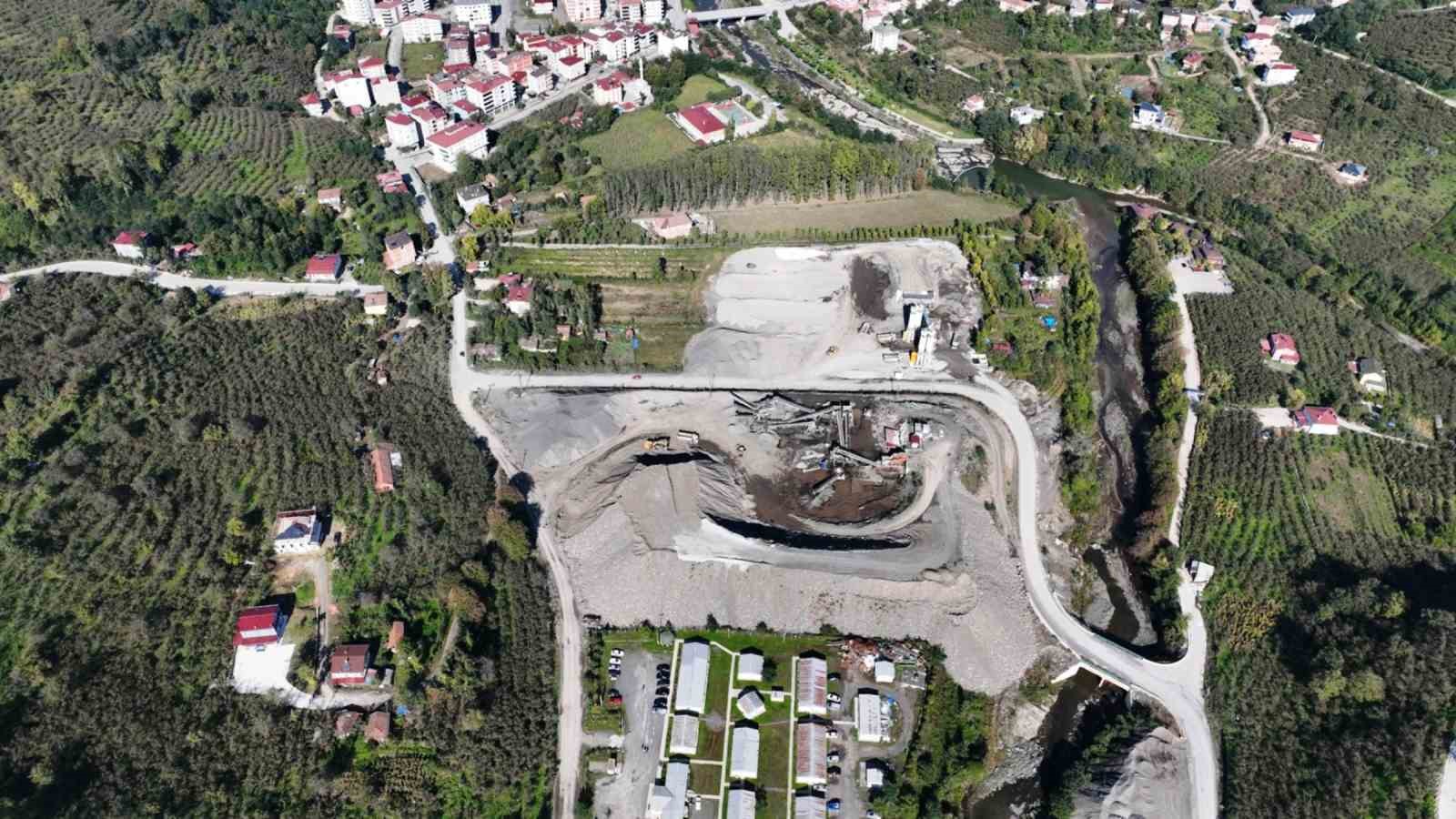 Salıpazarı Barajı’nın yüzde 61’i tamam