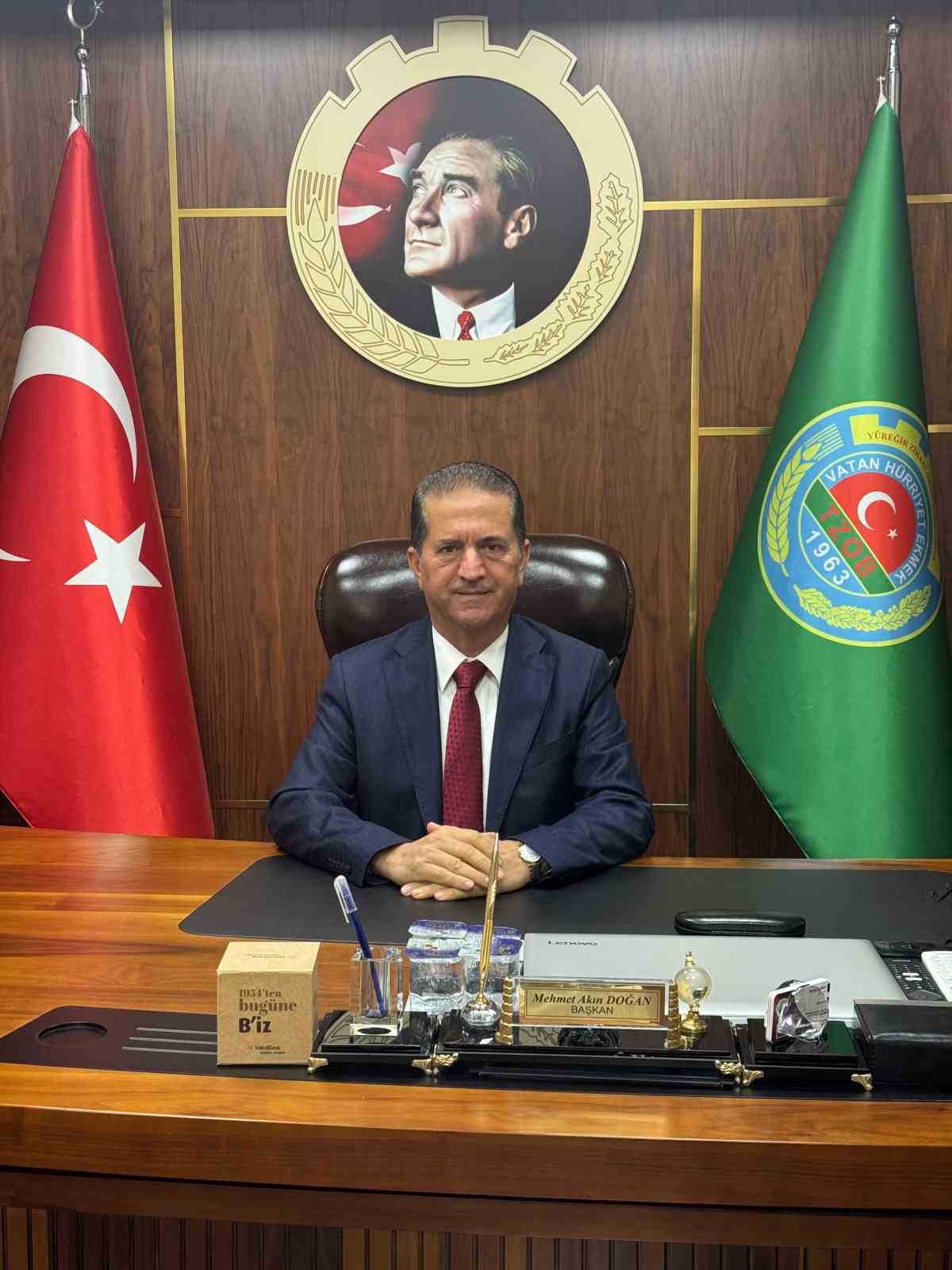 Doğan: "Çiftçimizin yükü hafifletilirse üretim artar, ülkemiz kazanır"