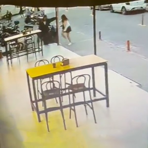 Kontrolden çıkan motosiklet duvara çarptı: 1 yaralı