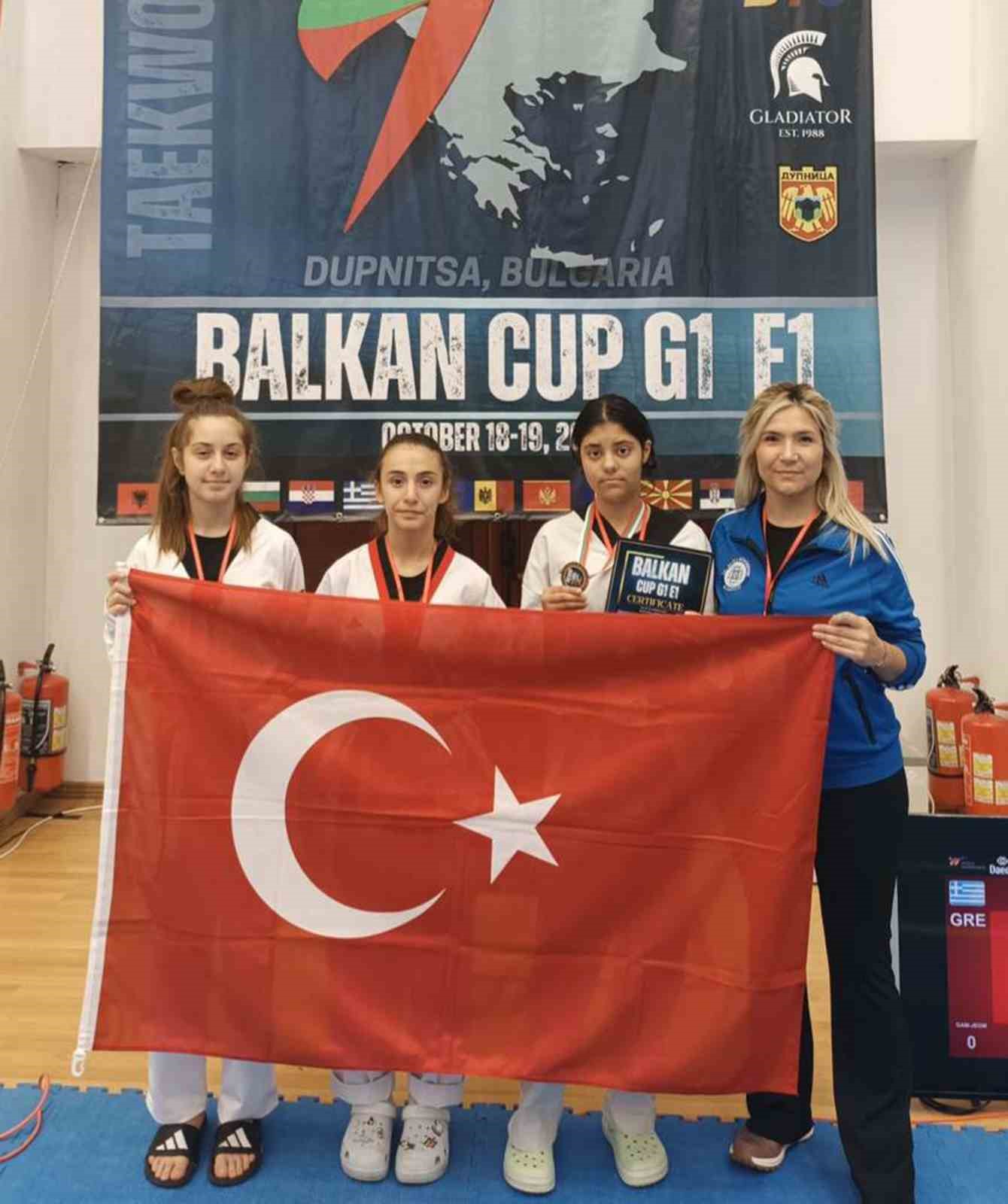 Bulgaristan’dan Muğla’ya balkan madalyası
