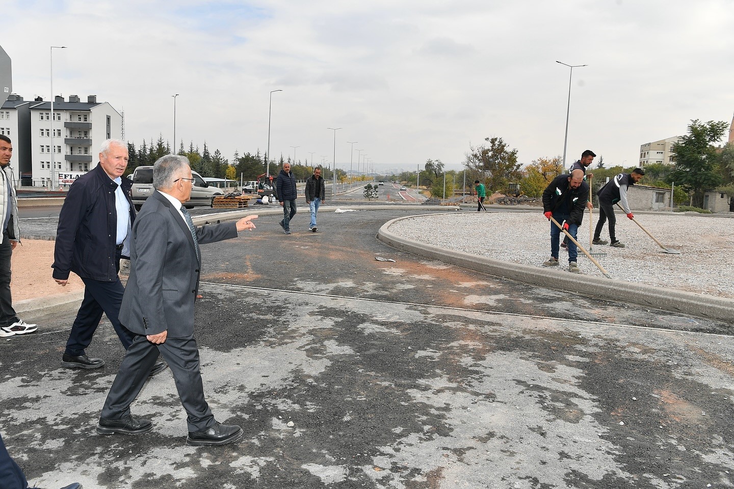 Başkan Büyükkılıç’tan açılış için gün sayan katlı kavşakta inceleme