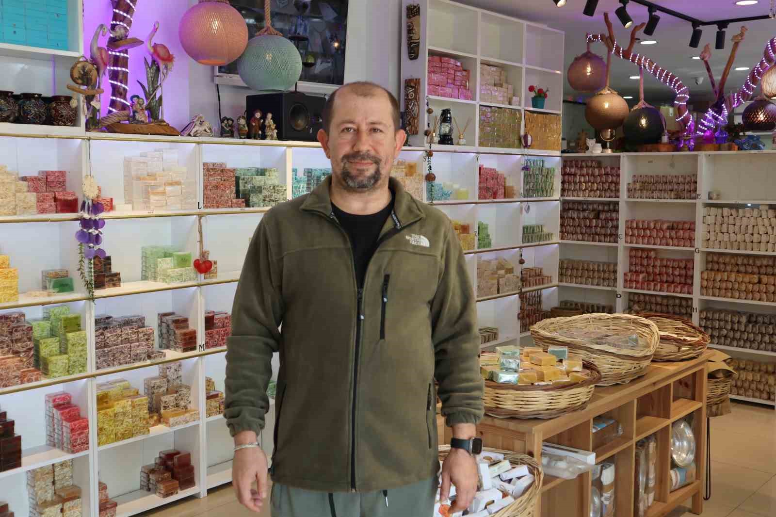 Yalova’da üretilen el yapımı sabunlar 20 ülkeye ihraç ediliyor