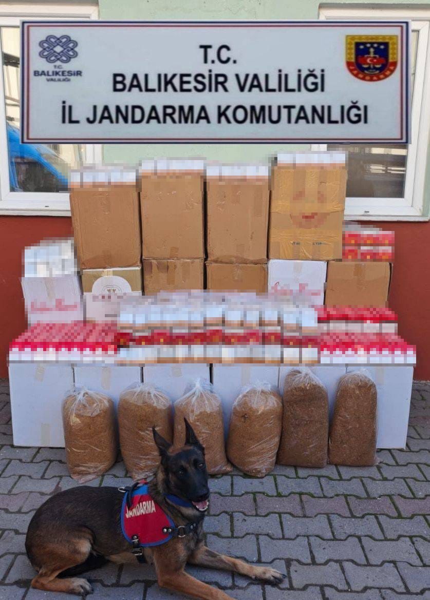 Balıkesir’de kaçakçılık ve organize suç operasyonu: 9 şüpheli yakalandı