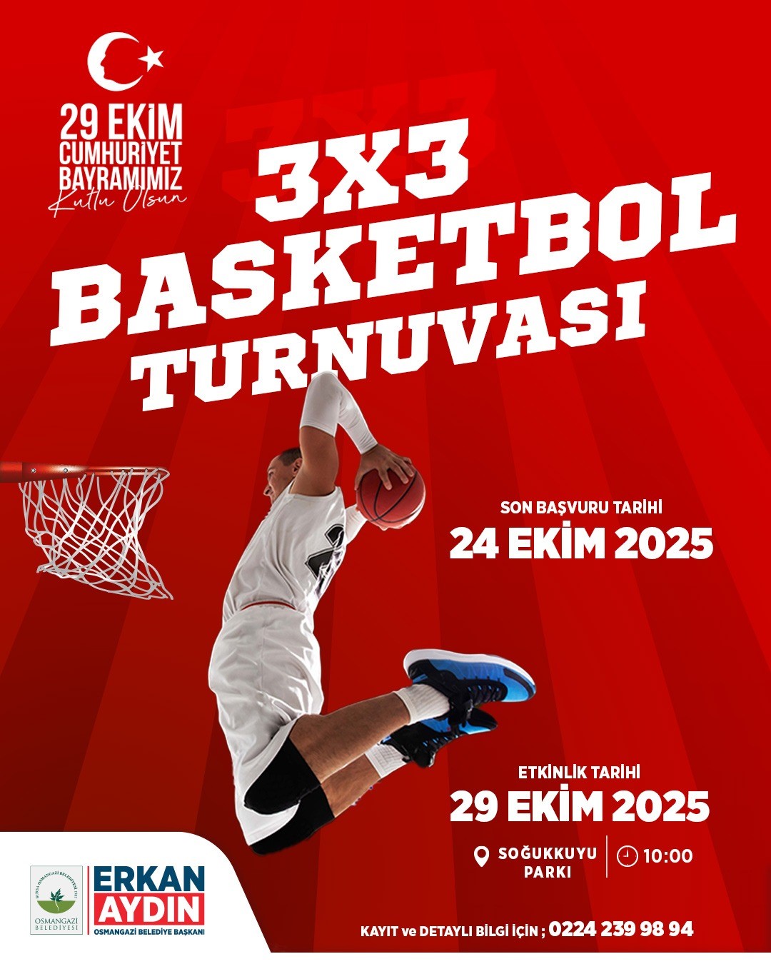 Bursa’nın kalbinde Cumhuriyet coşkusu atacak