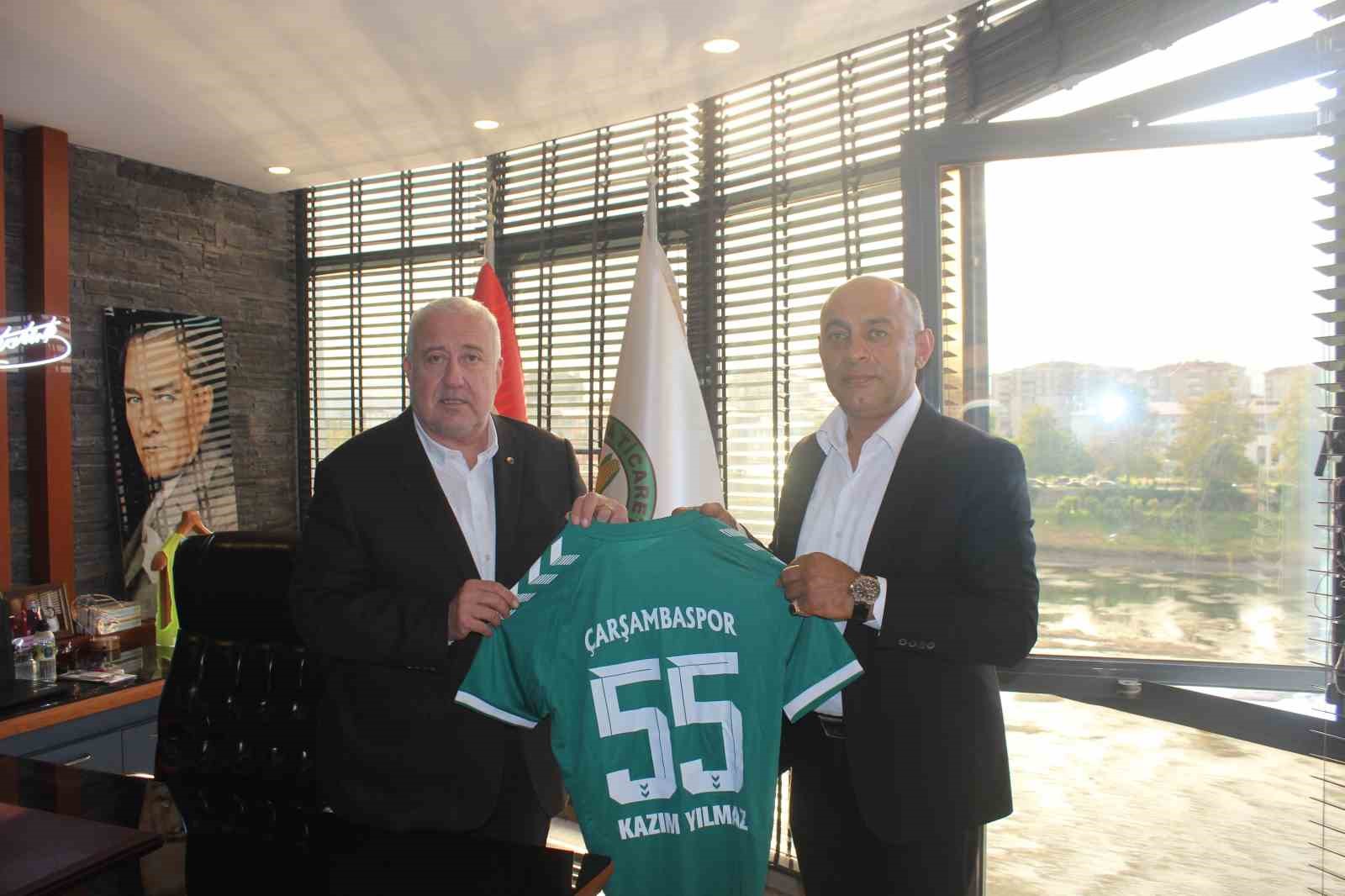 &Ccedil;arşambaspor y&ouml;netimi yeni hedeflerini &Ccedil;TB ile paylaştı
