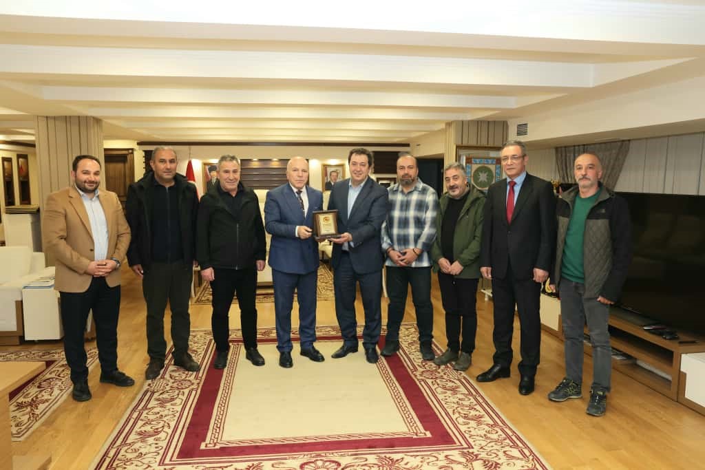 Başkan Sekmen, DGF ve DAGC’yi kabul etti