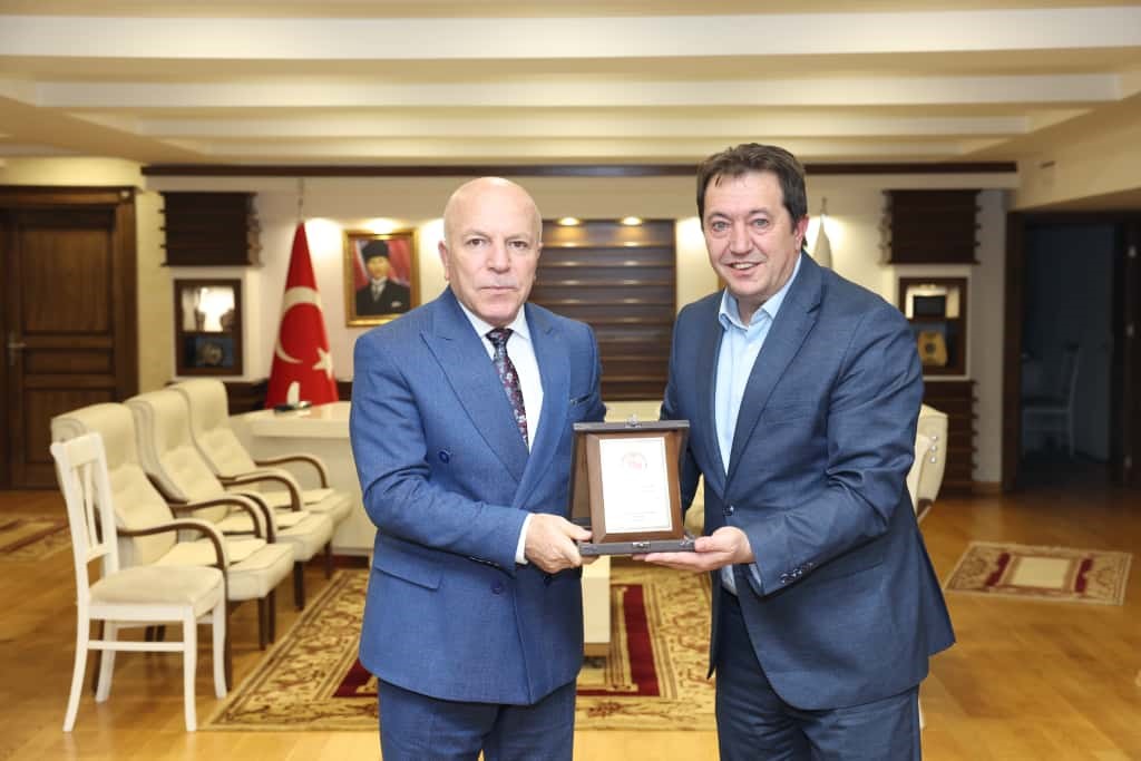 Başkan Sekmen, DGF ve DAGC&rsquo;yi kabul etti
