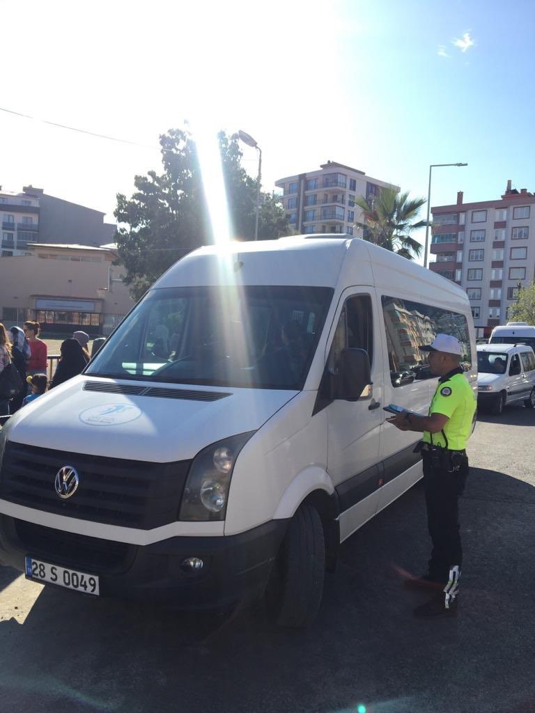 Giresun’da trafik kurallarına uymayana af yok:  1 ayda 3 bin araç denetlendi, 930 sürücüye ceza kesildi
