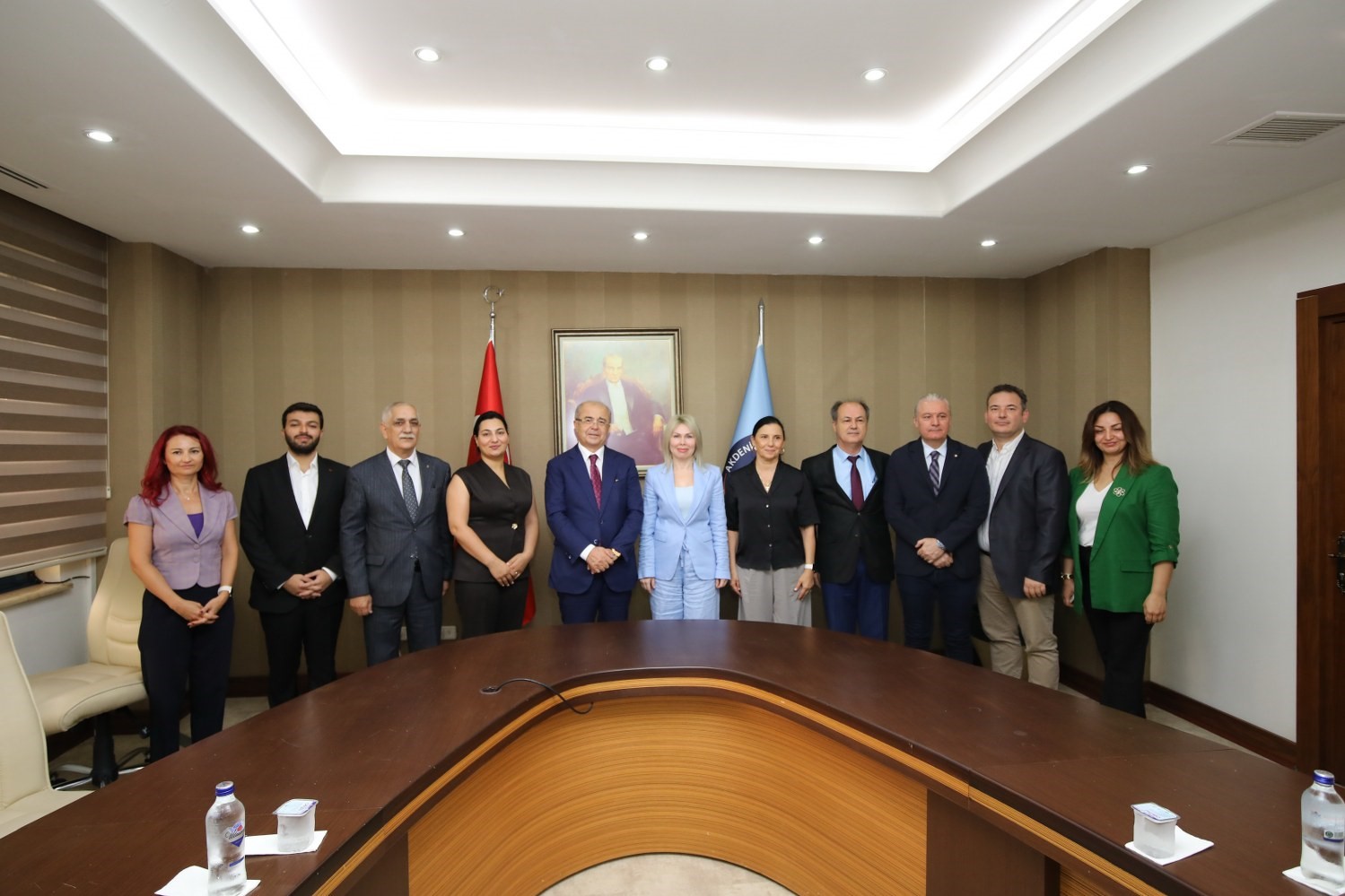 Akdeniz &Uuml;niversitesi ile Azerbaycan İdman Akademisi arasında iş birliği
