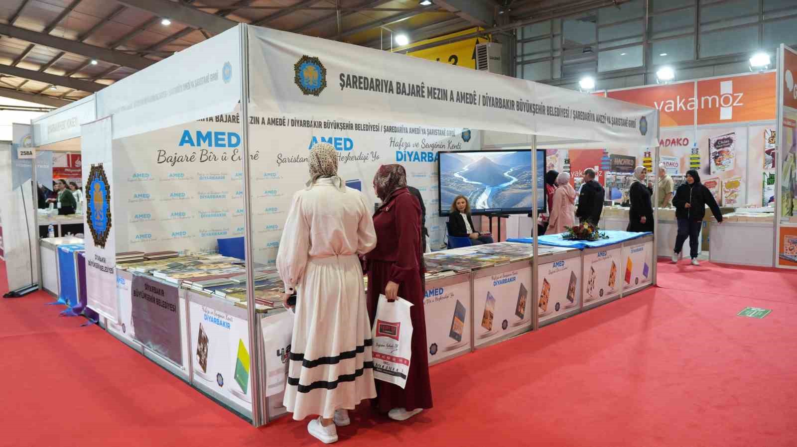 B&uuml;y&uuml;kşehir Belediyesi, Kitap Fuarında kenti tanıtıyor
