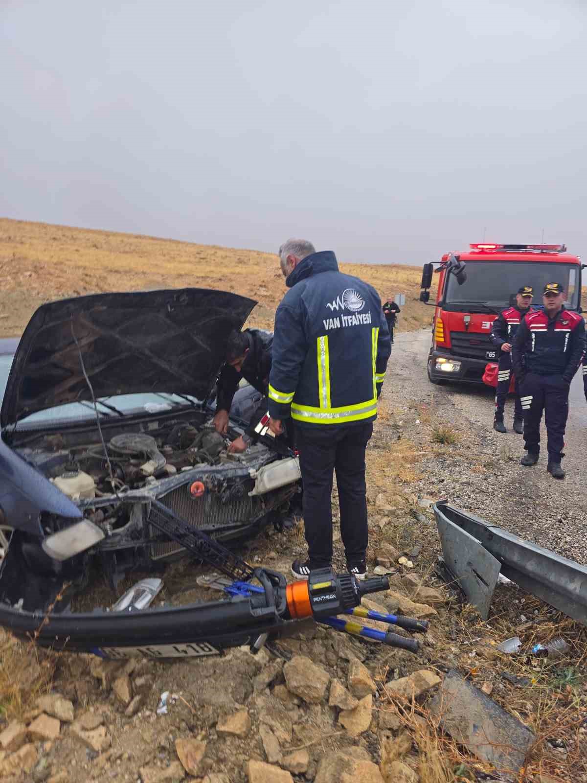 Van&rsquo;da trafik kazası: 5 yaralı
