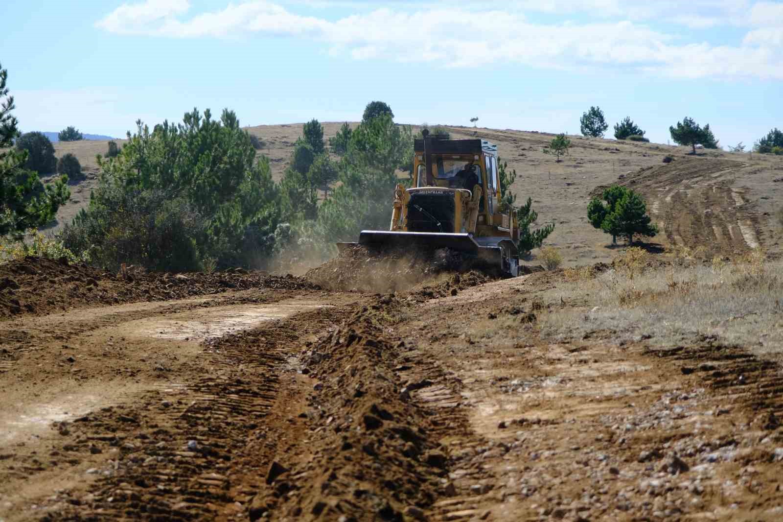 Akdağmadeni Orman Parkı projesinde çalışmalar başladı