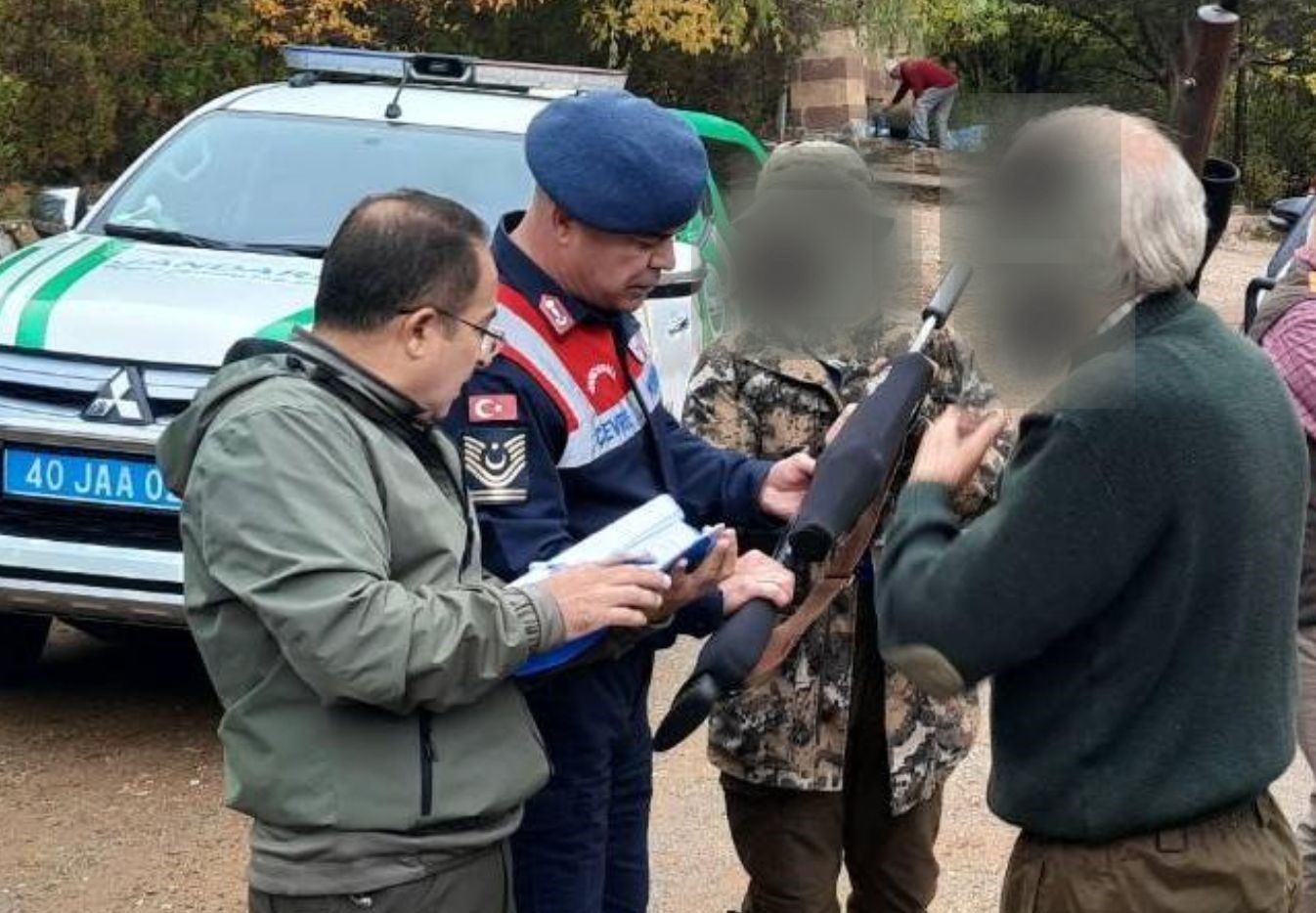 Kırşehir’de 4 kaçak avcı yakalandı