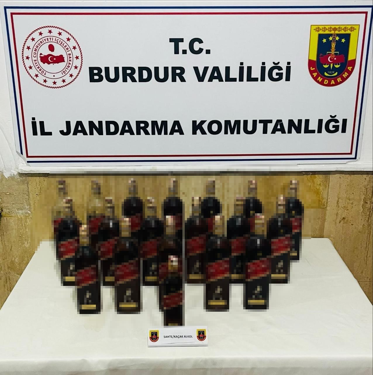 Burdur’da kaçakçılık operasyonu: 7 gözaltı