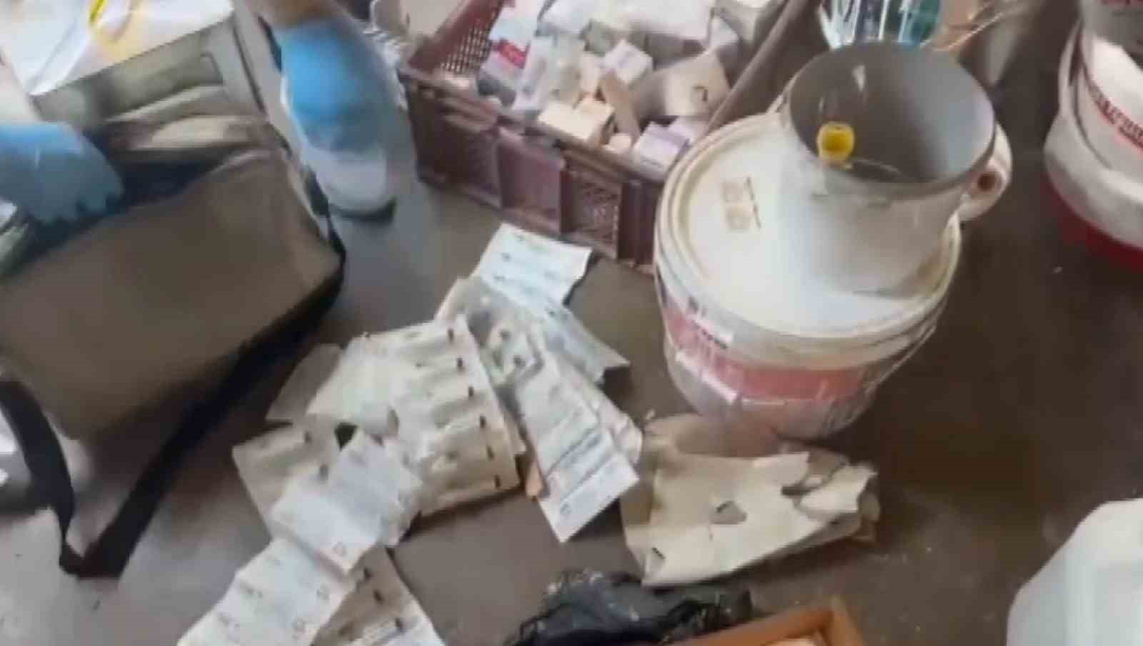 Gaziantep’te usulsüz şekilde üretilen 2 bin 334 adet tıbbi ilaç ele geçirildi