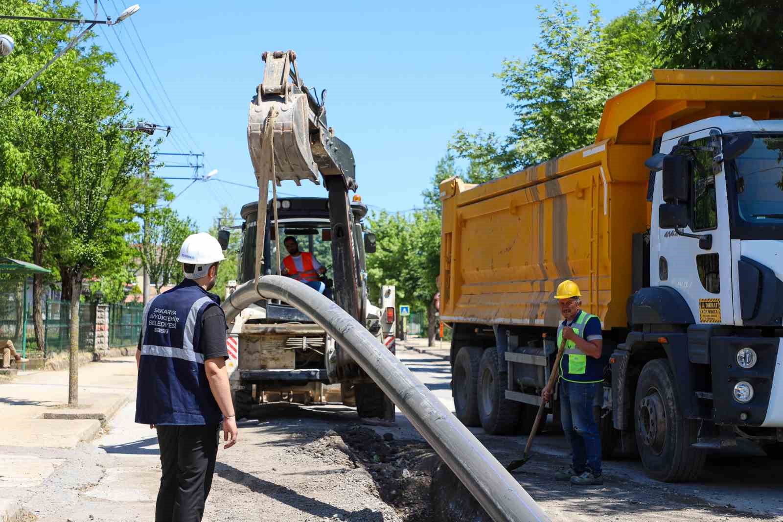 S&ouml;ğ&uuml;tl&uuml;&rsquo;de altyapı &ccedil;alışmaları s&uuml;r&uuml;yor
