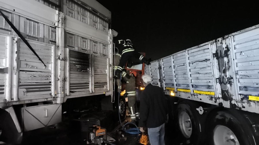 D&ouml;rtyol&rsquo;da trafik kazası: 1 yaralı
