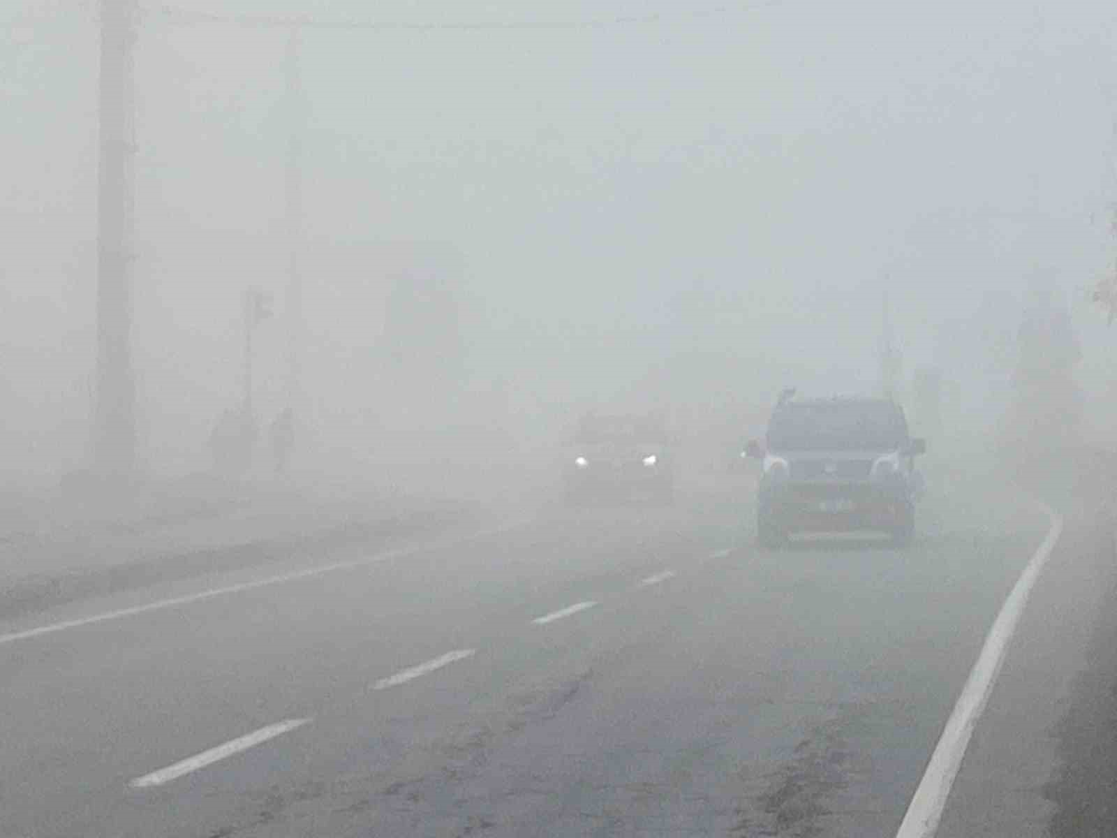 Iğdır’da yoğun sis etkili oldu
