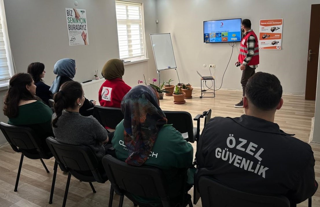 Bayburt Kızılay’dan ’Afet ve İlkyardım’ eğitimi