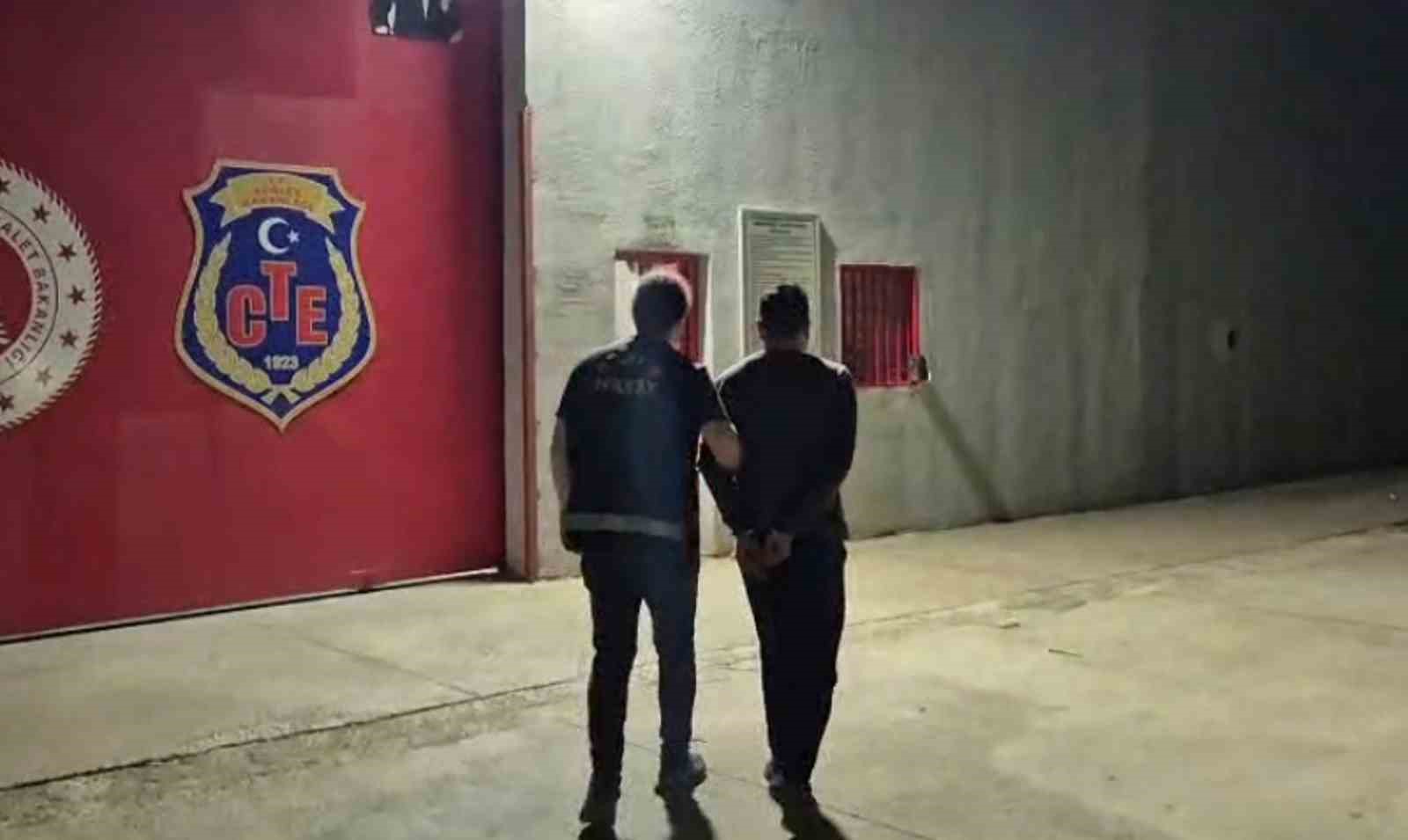 Dörtyol’da 16 yıl 10 ay hapsi bulunan cezaevi firarisi yakalandı