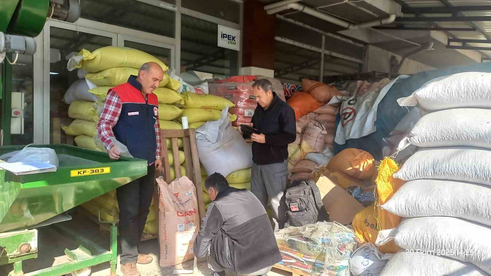 Düzce’de gübre denetimi yapıldı