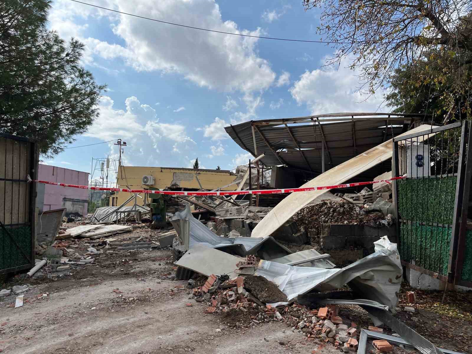 İzmir’deki patlamanın nedeni açıklandı