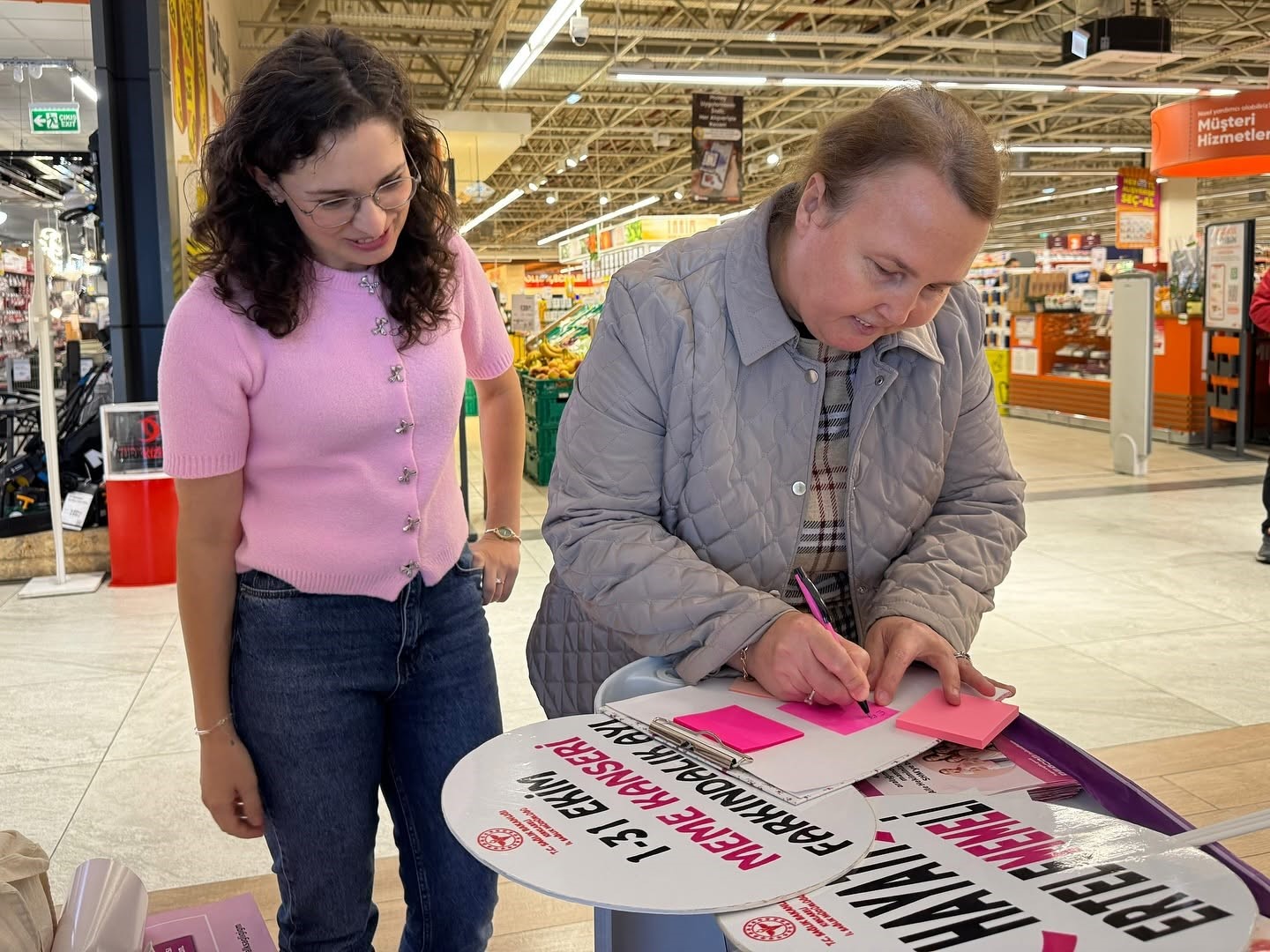 Kırklareli’nde meme kanserine karşı bilgilendirme
