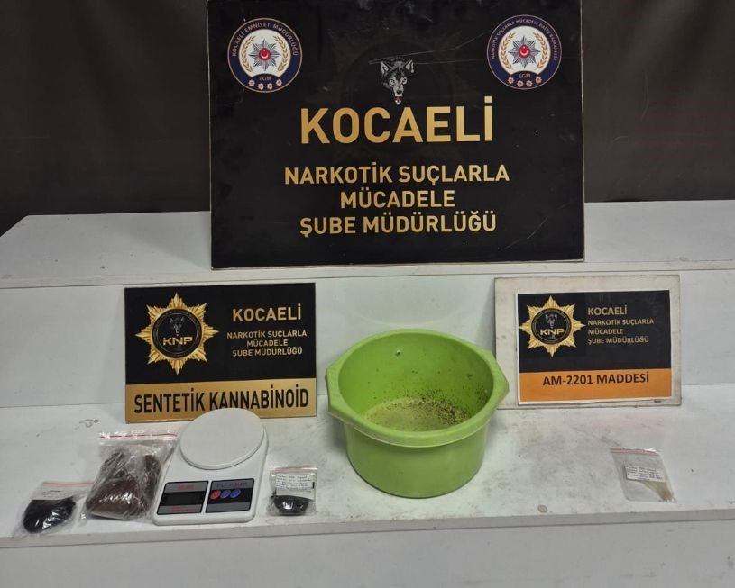 Kocaeli’de uyuşturucu operasyonu: 4 kişi tutuklandı