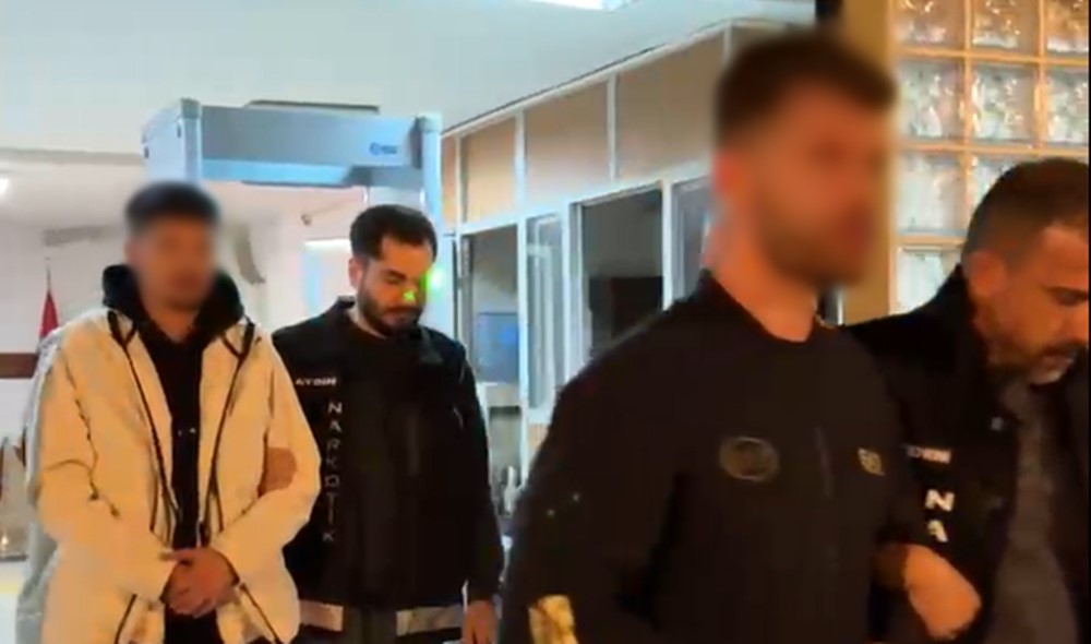 Aydın’da uyuşturucu operasyonunda 2 tutuklama