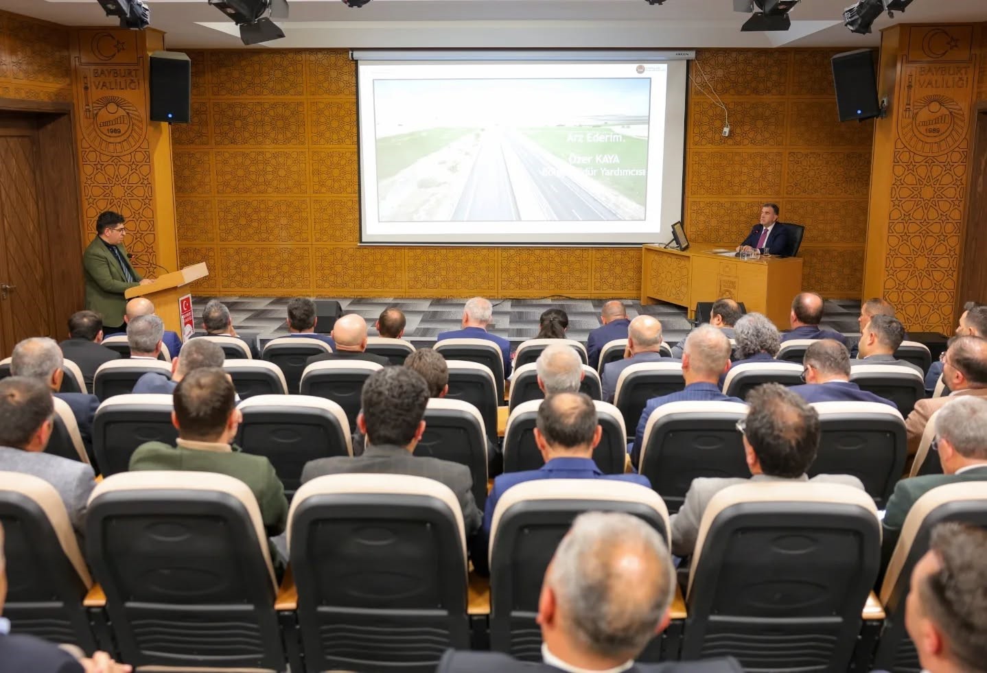 Bayburt’ta kamu yatırımları ve projeler değerlendirildi