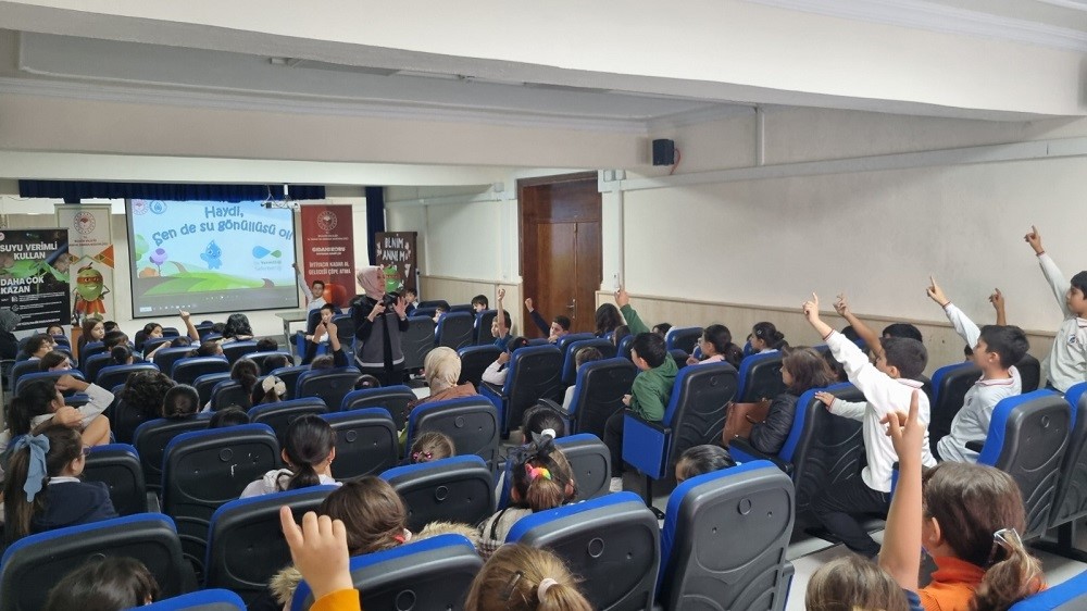Bilecik&rsquo;te &ouml;ğrencilere su verimliliği eğitimi verildi

