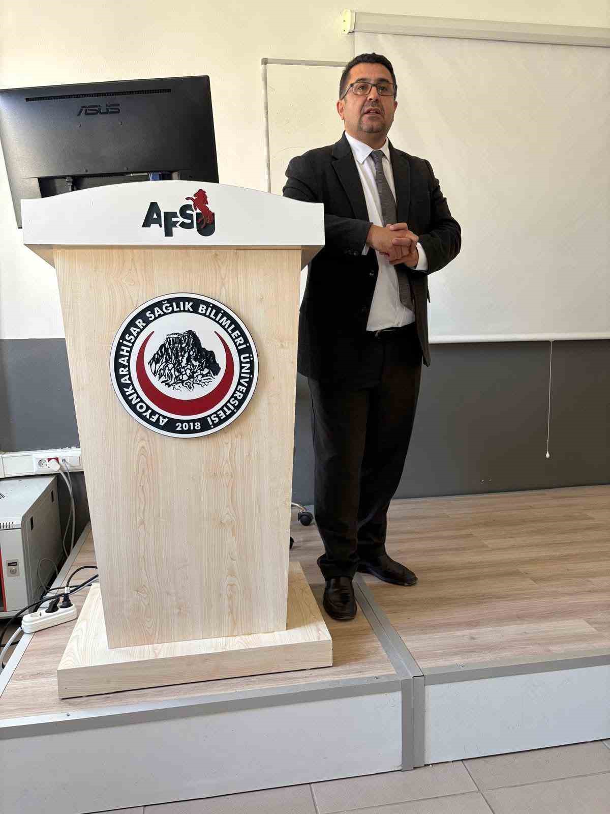 Şuhut&rsquo;ta &lsquo;İlk Kıblemiz Mescid-i Aksa&rsquo; konferansı
