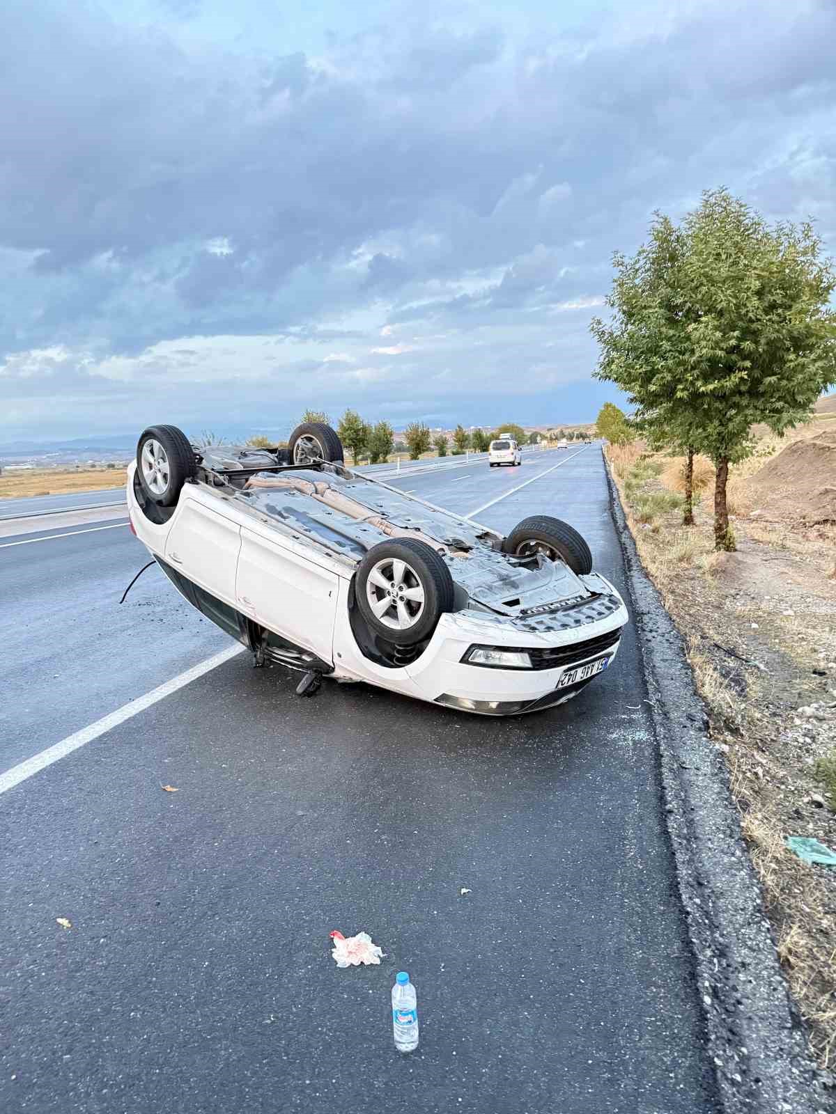 Batman’da otomobil takla attı: 1 yaralı