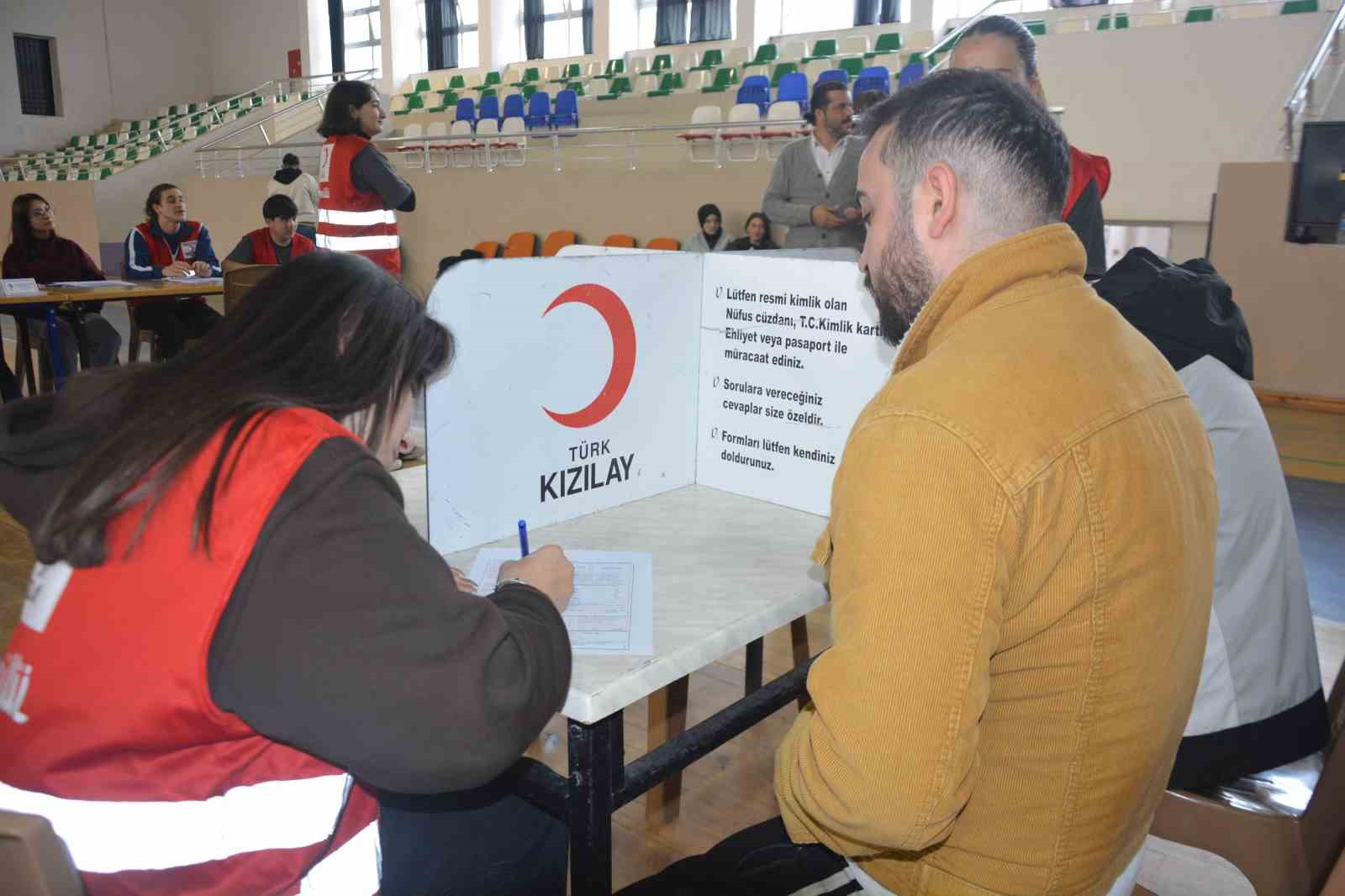 Ordu&rsquo;da &ouml;ğrencilerin desteğiyle 209 &uuml;nite kan toplandı
