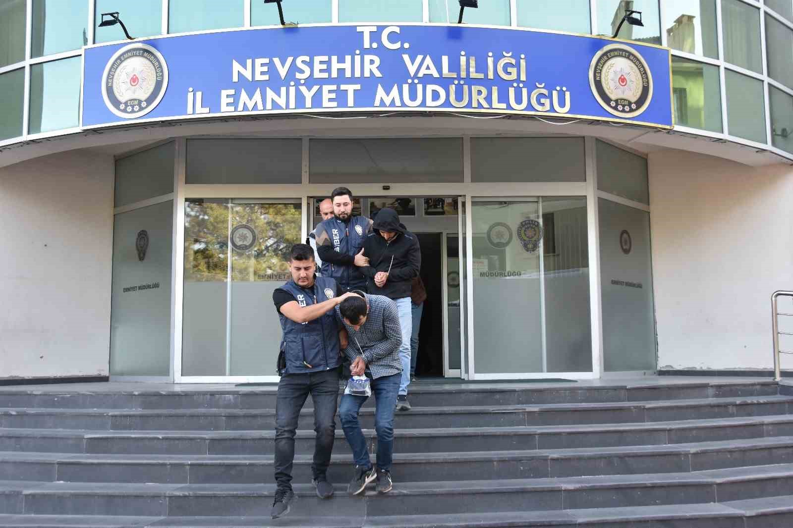 Nevşehir’de 34 bin liralık dolandırıcılık: 8 şüpheli tutuklandı