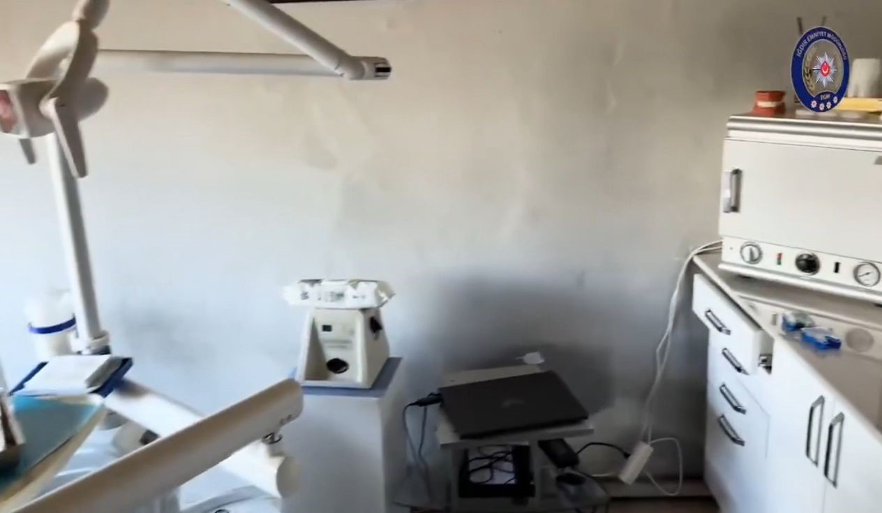 Iğdır’da sahte diş kliniğine operasyon: Yüklü miktarda döviz ve TL ele geçirildi