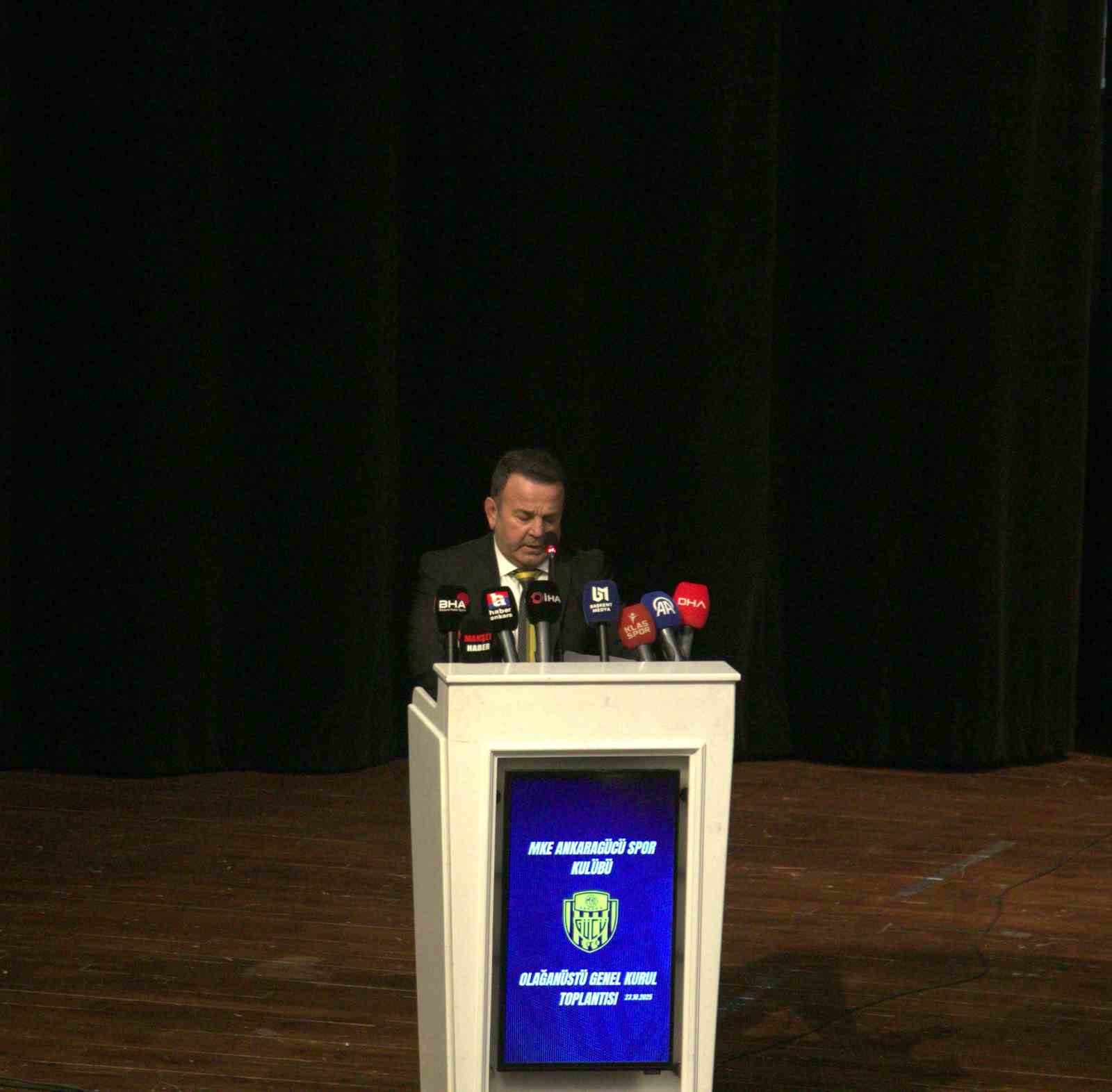 MKE Ankaragücü’nde Nuri Muhammet Yaman başkan oldu
