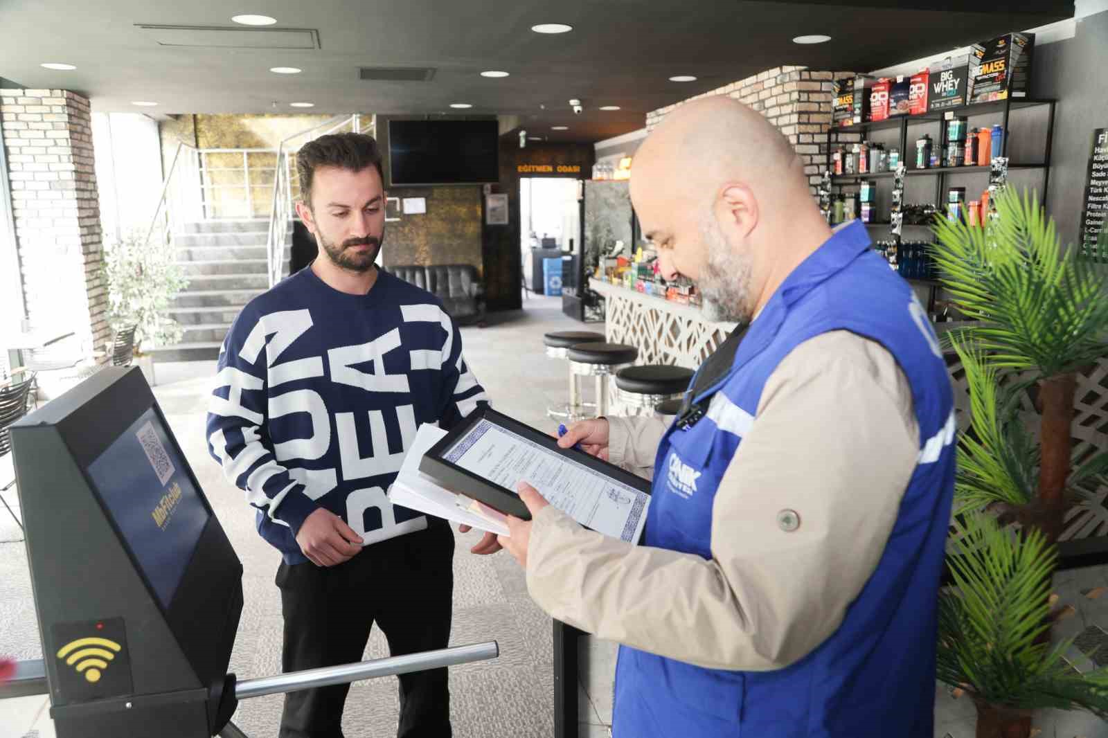 Canik&rsquo;te işletmelere ruhsat denetimi
