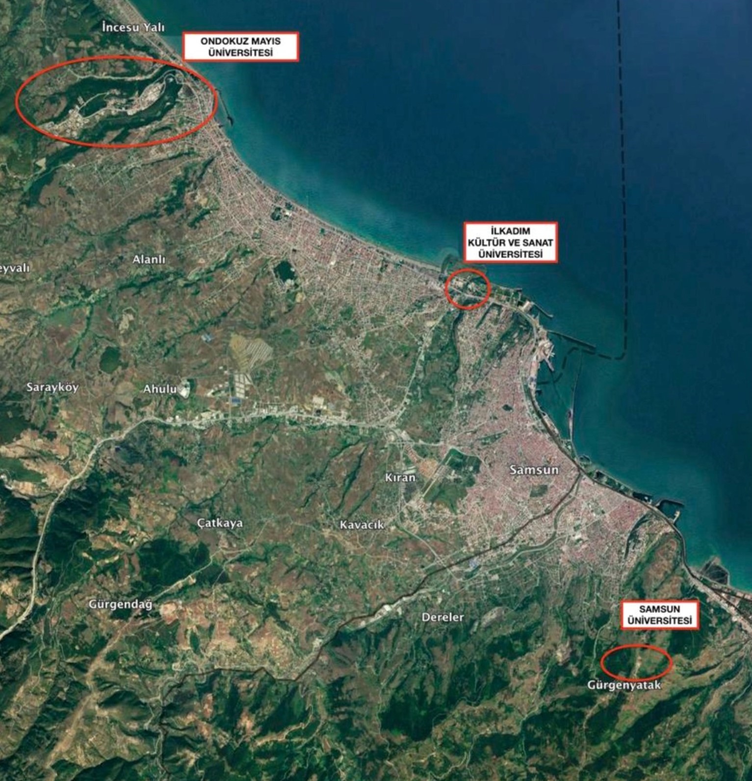 Samsun&rsquo;a 3. devlet &uuml;niversitesi teklifi: "İlkadım K&uuml;lt&uuml;r ve Sanat &Uuml;niversitesi"
