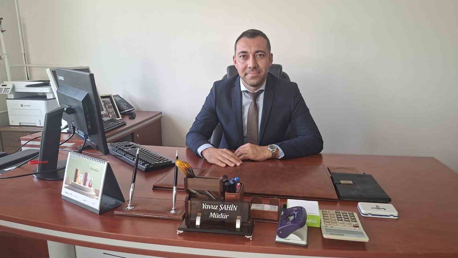 Hisarcık Vergi Dairesi Müdürü Yavuz Şahin göreve başladı